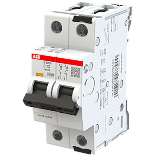 ABB Componenten Installatie automaat 25kA, 2P, Kar C13A - 9paa00000085593 - 20116789