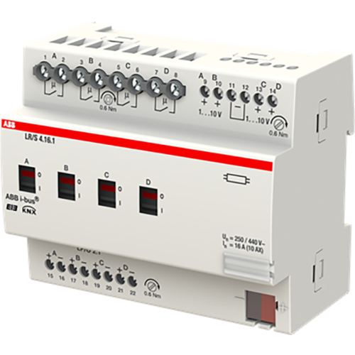 ABB Busch-Jaeger KNX lichtregelaar 0-10V 4v DIN-rail - 9paa00000086887 - 20087788