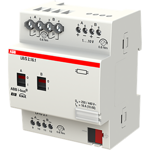 ABB Busch-Jaeger KNX lichtregelaar 0-10V 2v DIN-rail - 9paa00000086928 - 20087787
