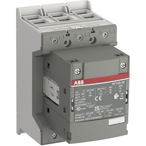 ABB Componenten Magneetschakelaar 75kW 400V 3-pole Spoel code: 42 110/120VAC 50/60Hz H - 9paa00000089173 - 20110076