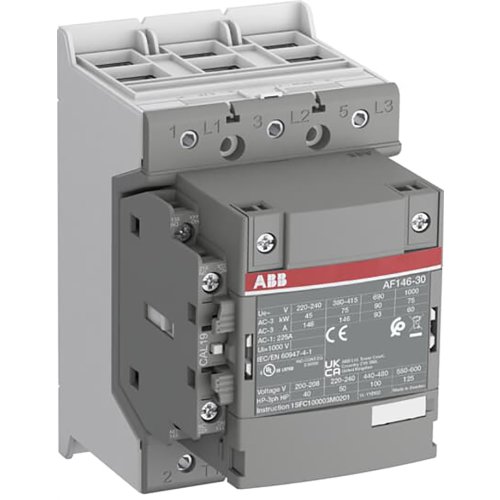 ABB Componenten Magneetschakelaar 75kW 400V 3-pole Spoel code: 42 110/120VAC 50/60Hz H - 9paa00000089176 - 20110077