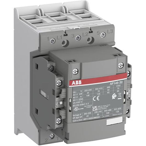 ABB Componenten Magneetschakelaar 75kW 400V 3-pole Spoel code: 42 110/120VAC 50/60Hz H - 9paa00000089181 - 20110078