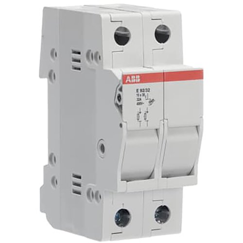 ABB Componenten zekeringschakelhouder, 2p max 32A, voor 10,3x38mm fuse - 9paa00000090212 - 20124334
