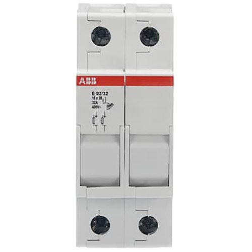 ABB Componenten zekeringschakelhouder, 2p max 32A, voor 10,3x38mm fuse - 9paa00000090222 - 20124334