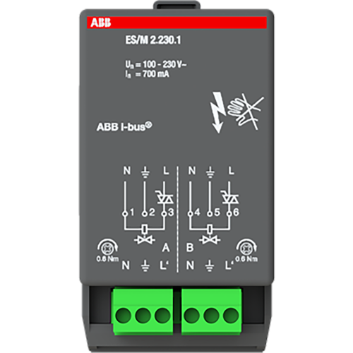 ABB Busch-Jaeger KNX verwarmingsaktormodule 2x230V - 9paa00000094938 - 20087766