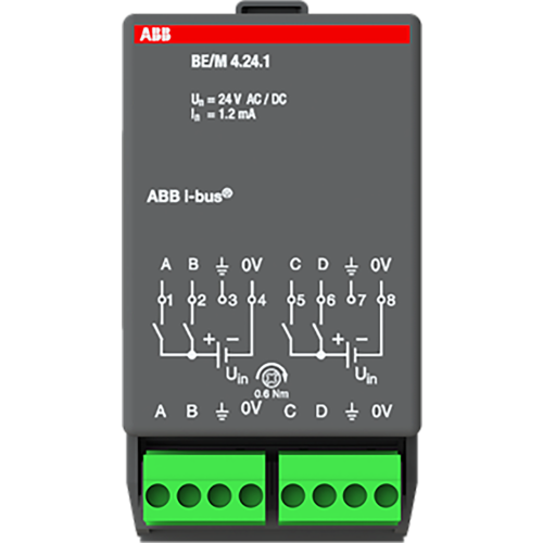 ABB Busch-Jaeger KNX binaire ingangsmodule 4x24V - 9paa00000094947 - 20087764