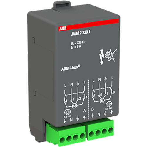 ABB Busch-Jaeger KNX jaloezie aktormodule 2x230V - 9paa00000094973 - 20087761