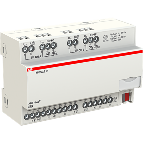 ABB Busch-Jaeger Heating/Cooling Circuit Controller ClimaEco KNX 3-Point, 2-voudig, MDR - 9paa00000094997 - 20087846