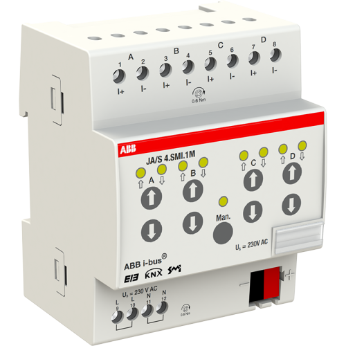 ABB Busch-Jaeger KNX jaloezieaktor handbed 4v SMI - 9paa00000095020 - 20087770
