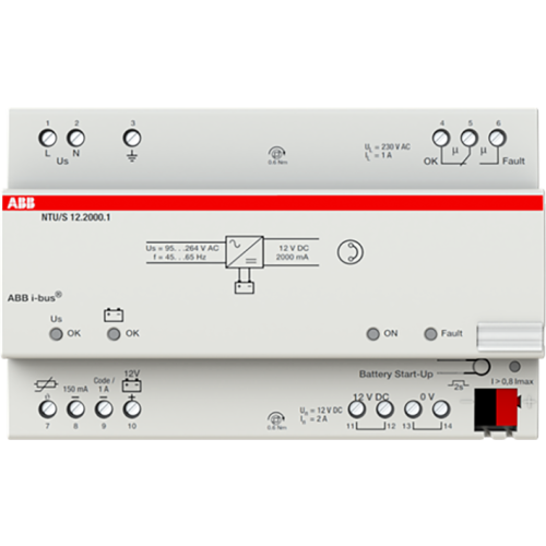ABB Busch-Jaeger KNX Onderbrekingsvrije voeding 12V - 9paa00000095036 - 20087778