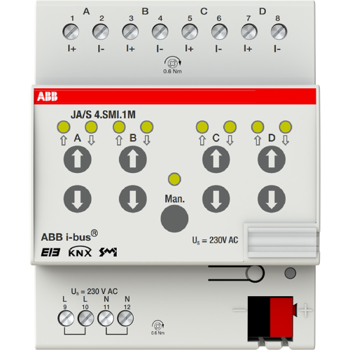 ABB Busch-Jaeger KNX jaloezieaktor handbed 4v SMI - 9paa00000095047 - 20087770