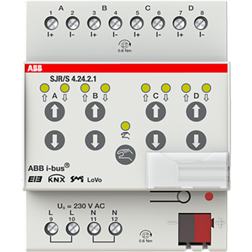 ABB Busch-Jaeger KNX jal aktor SMI LoVo 4v m handb. DIN-rail - 9paa00000095052 - 20087805