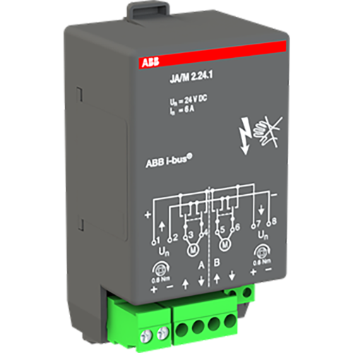 ABB Busch-Jaeger KNX jaloezie aktormodule 2x24V - 9paa00000095056 - 20087762