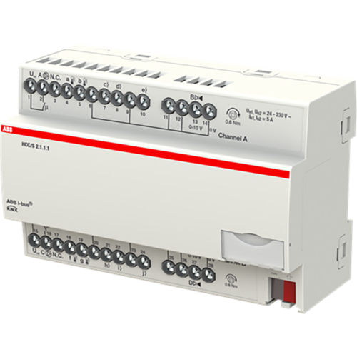 ABB Busch-Jaeger Heating/Cooling Circuit Controller ClimaEco KNX 0-10V, 2-voudig, MDRC - 9paa00000095083 - 20087844