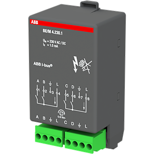 ABB Busch-Jaeger KNX binaire ingangsmodule 4x230V - 9paa00000095086 - 20087763