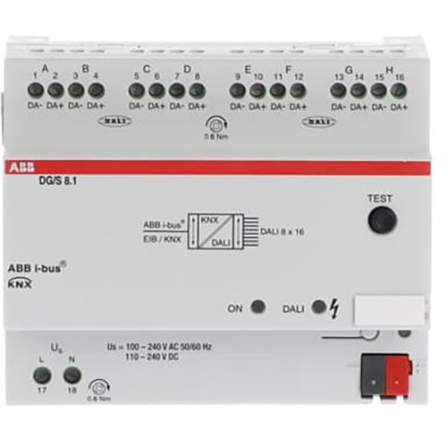 ABB Busch-Jaeger KNX DALI-gateway 8v DIN-rail - 9paa00000095855 - 20087769