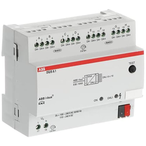 ABB Busch-Jaeger KNX DALI-gateway 8v DIN-rail - 9paa00000095857 - 20087769
