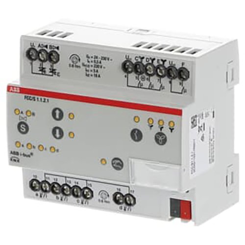 ABB Busch-Jaeger Fan Coil Controller ClimaEco KNX PWM, 3-stage, handbediening, MDRC - 9paa00000095880 - 20087837