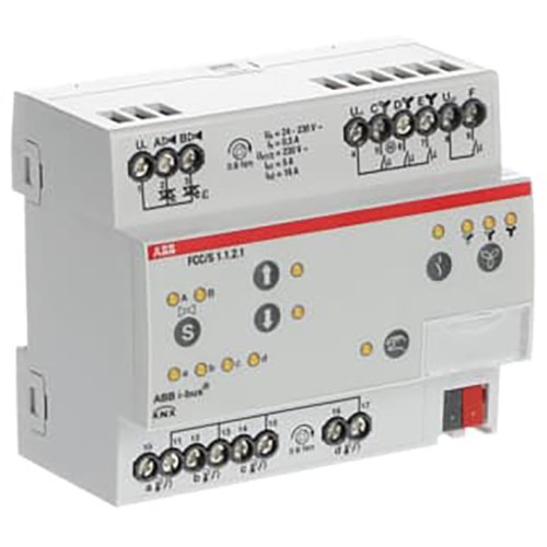 ABB Busch-Jaeger Fan Coil Controller ClimaEco KNX PWM, 3-stage, handbediening, MDRC - 9paa00000095881 - 20087837