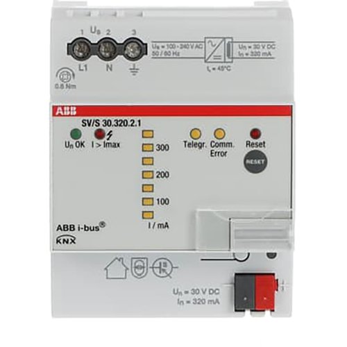 ABB Busch-Jaeger KNX voeding 320mA diagnose DIN-rail - 9paa00000098023 - 20087807