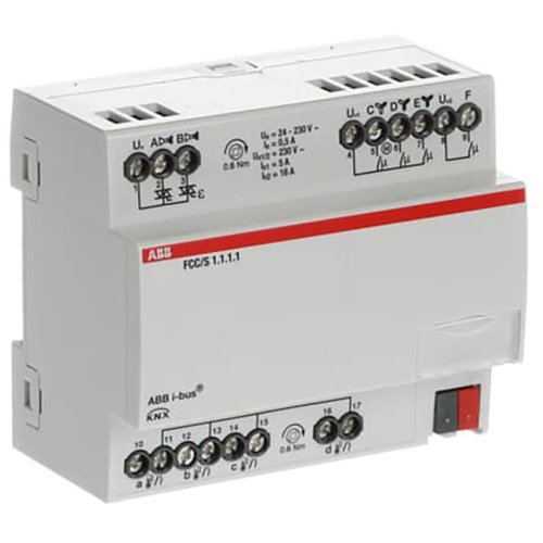 ABB Busch-Jaeger Fan Coil Controller ClimaEco KNX PWM, 3-stage, MDRC - 9paa00000098040 - 20087836