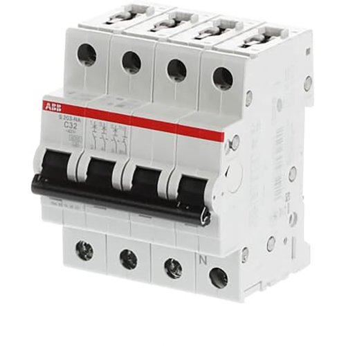 ABB automaat 3p+n c32 6ka S203-C32NA - 9paa00000098066 - 8024853