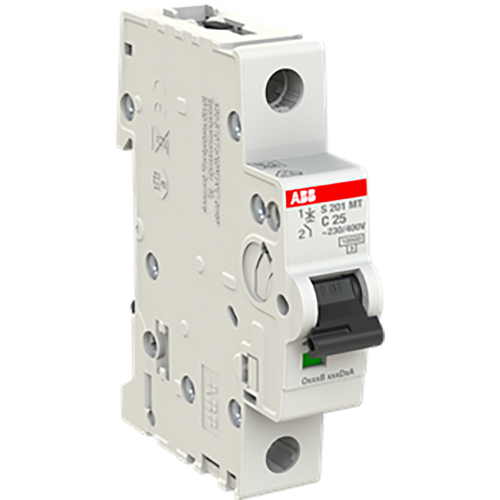 ABB Componenten Installatieautomaat S200MT 1P C25 10kA Tractie - 9paa00000100097 - 20115451