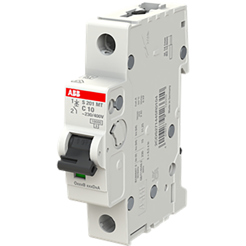 ABB Componenten Installatieautomaat S200MT 1P C10 10kA Tractie - 9paa00000100169 - 20115448