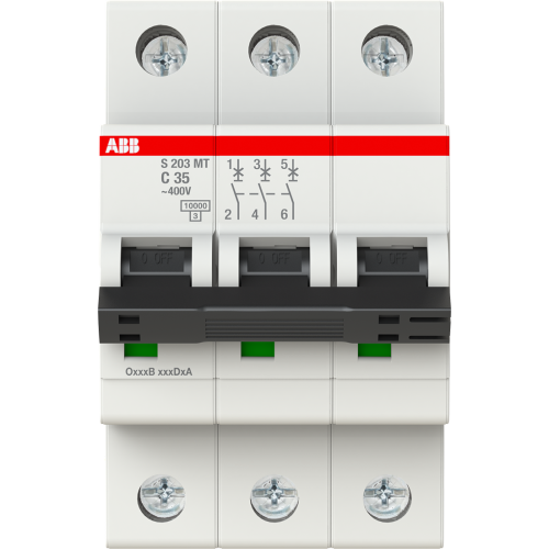 ABB Componenten Automaat S200MT - 3P - 35 A - C Tractie - 9paa00000104161 - 20116258
