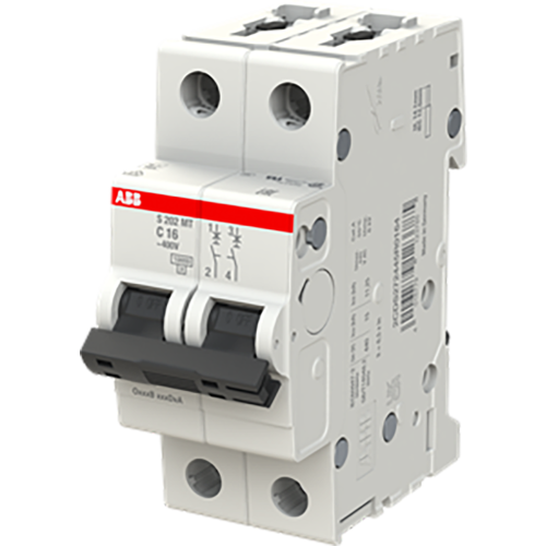 ABB Componenten Automaat S200MT 2P C16 10kA Tractie - 9paa00000104276 - 20115820