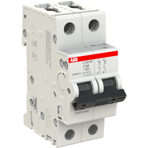 ABB Componenten Installatieautomaat S200MT 2P Z6 10kA Tractie - 9paa00000104337 - 20115822