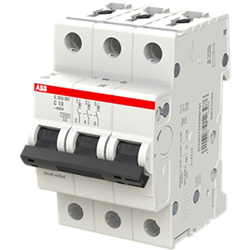 ABB Componenten Automaat S200MT 3P C10 10kA Tractie - 9paa00000104562 - 20116238