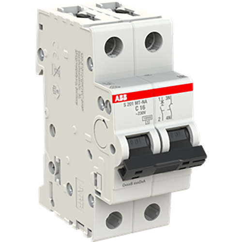 ABB Componenten Installatieutomaat S200MT 1P+N C16 10kA - 9paa00000104854 - 20115461