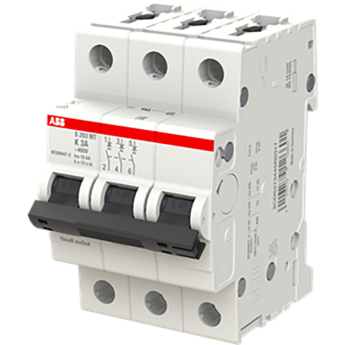 ABB Componenten Automaat S200MT 3P K3 10kA Tractie - 9paa00000105051 - 20116252
