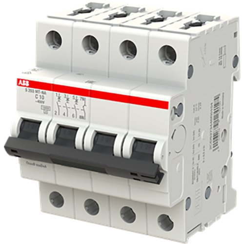 ABB Componenten Installatieautomaat Tractie S200MT 3P+N C10 10kA Tractie - 9paa00000106104 - 20116287