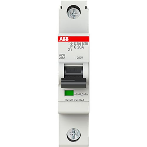 ABB Componenten Automaat S201MTR-C20 - 9paa00000108620 - 20209812