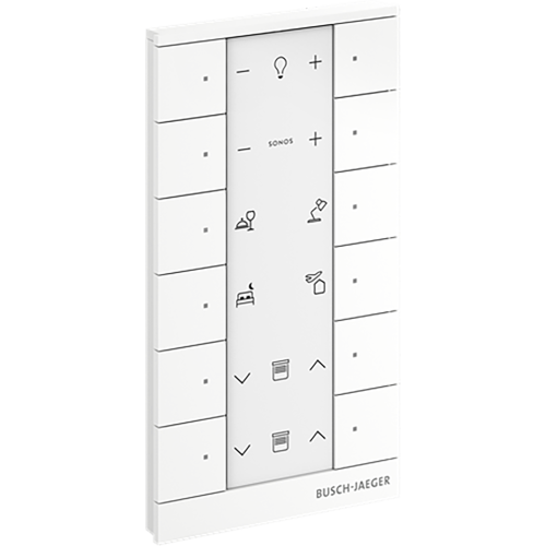 ABB Busch-Jaeger FaH Tenton Bedieningselement 12-voudig studiowit - 9paa00000111374 - 20090590