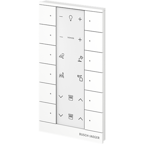 ABB Busch-Jaeger FaH Tenton Bedieningselement 12-voudig studiowit - 9paa00000111375 - 20090590