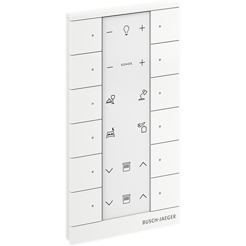 ABB Busch-Jaeger FaH Tenton Bedieningselement 12-voudig studiowit mat - 9paa00000111392 - 20090596