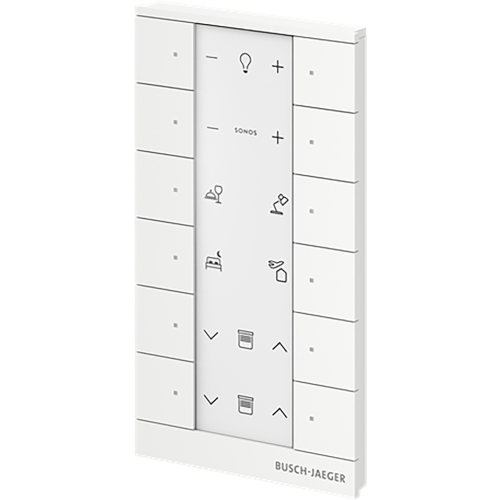 ABB Busch-Jaeger FaH Tenton Bedieningselement 12-voudig studiowit mat - 9paa00000111393 - 20090596