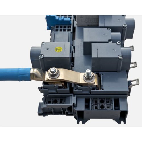 ABB Componenten Busbar Systeem Power Bar SMISSLINE TP Deksel voor inkomend blok 2 kabe - 9paa00000112113 - 20112521