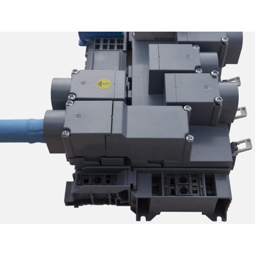 ABB Componenten Busbar Systeem Power Bar SMISSLINE TP Deksel voor inkomend blok 2 kabe - 9paa00000112114 - 20112521