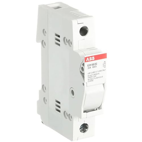 ABB Componenten Zekeringlastscheider E90 serie 10,4 x 38mm fuses CC, 1 pole, 30A - 9paa00000122781 - 20124576