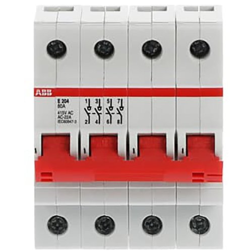 ABB hoofdschakelaar 80a 4-polig e204/80r - 9paa00000130462 - 11003519