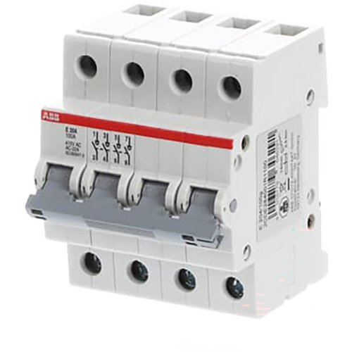 ABB Componenten Schakelaar E200 4P, 100A, grijs - 9paa00000130469 - 20114138