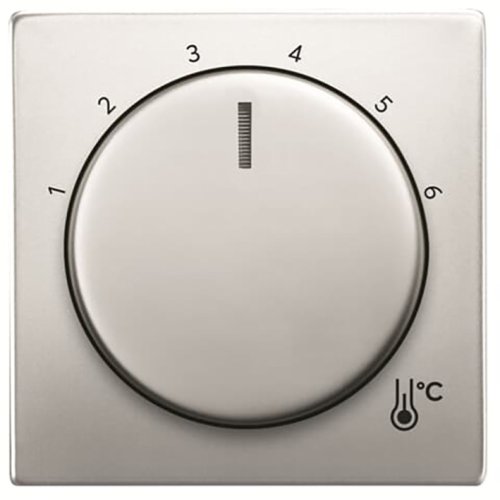ABB Busch-Jaeger cpl v thermostaat 1094/97U pure-rvs - 9paa00000132599 - 20088530