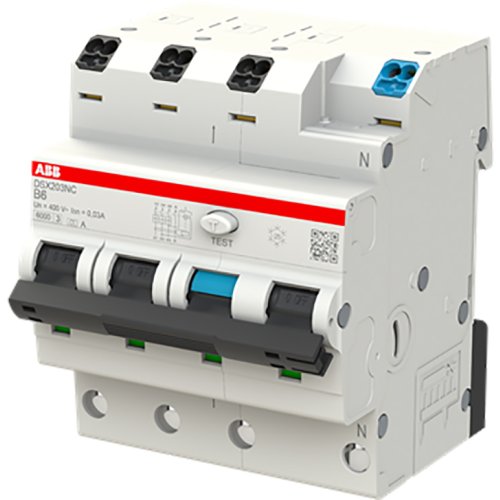 ABB Componenten DSX203NC B6 A30 Aardlekautomaat 3P+N - 9paa00000139810 - 20124888