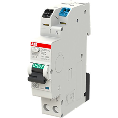 ABB Componenten DSX301C C20 A30 Aardlekautomaat - 9paa00000139871 - 20124669