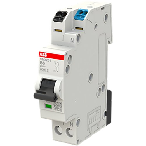 ABB Componenten SNX201-B6 Installatie-automaat - 1+NP - B - 6 A - 9paa00000139961 - 20125183