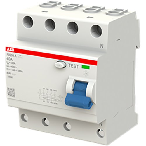 ABB Componenten FX204 A-40/0.03 Aardlekschakelaar 4P A type 30 mA - 9paa00000140054 - 20124031
